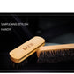 KLCB Leather & Textile Cleaning Brush Boar Bristle Brush with Wood Handle