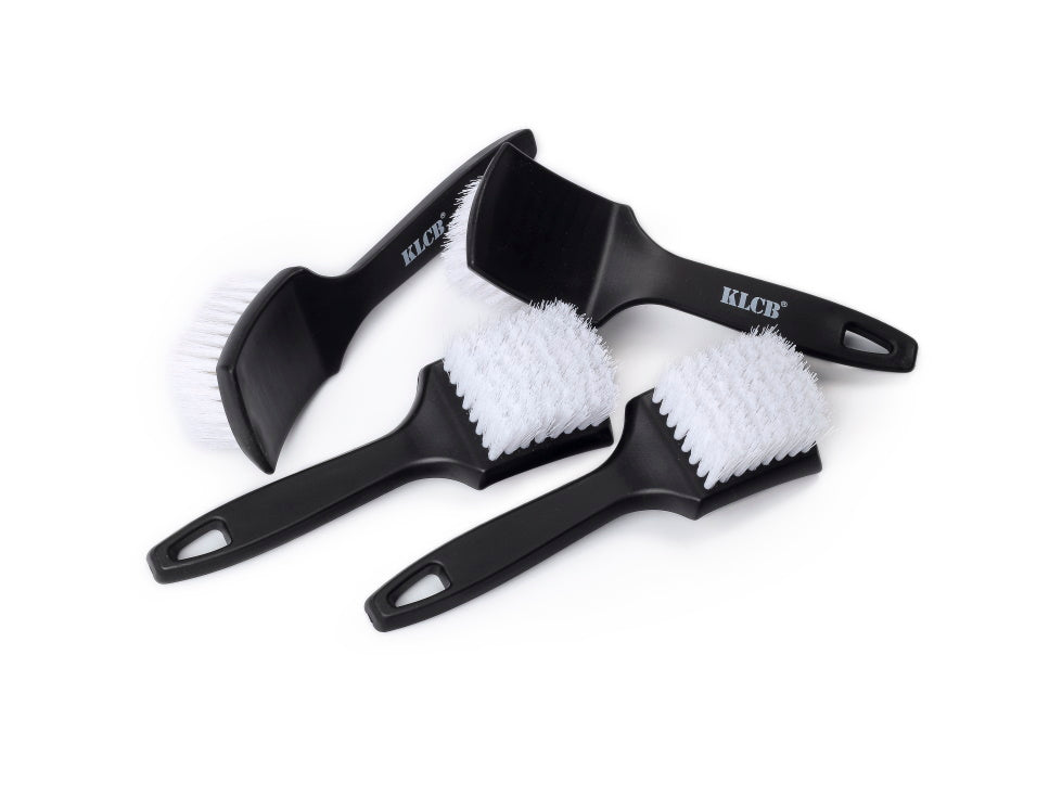 KLCB Tire Brush Ergonomic Grip with Long Handle