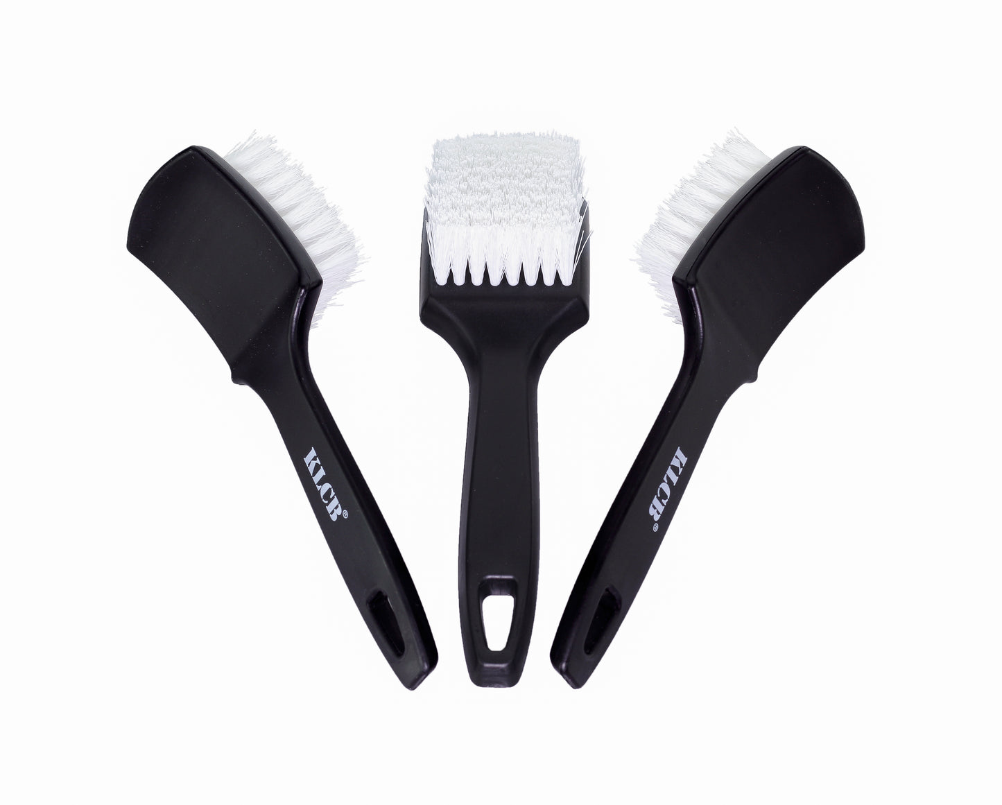 KLCB Tire Brush Ergonomic Grip with Long Handle