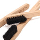 KLCB Long Wood Handle Cleaning Brush for Wheel and Rim