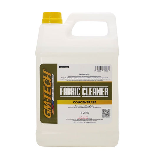 GM TECH Fabric & Carpet Cleaner Concentrate - 4 Litre