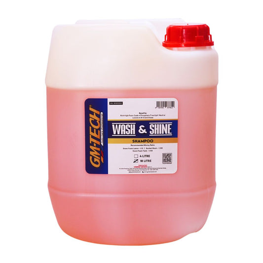 GM Tech Wash & Shine Shampoo/18 Litre