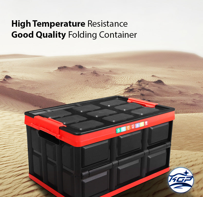 High Quality Foldable Container Box - Collapsible - with clip and without clip