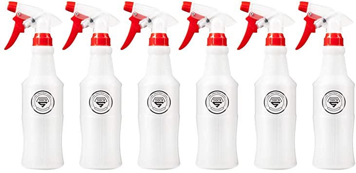 SGCB Chemical Resistant Spray Trigger Sprayers Pack of 6