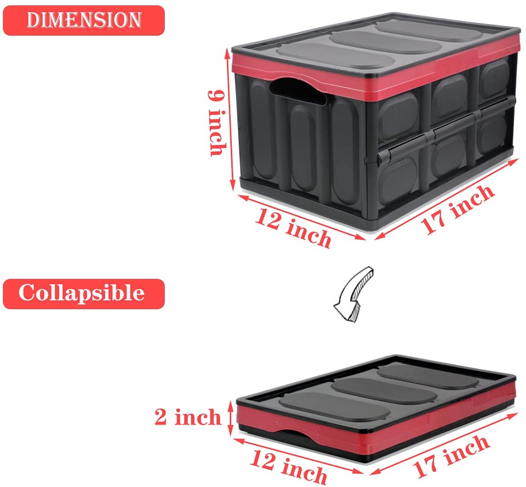 High Quality Foldable Container Box - Collapsible - with clip and without clip