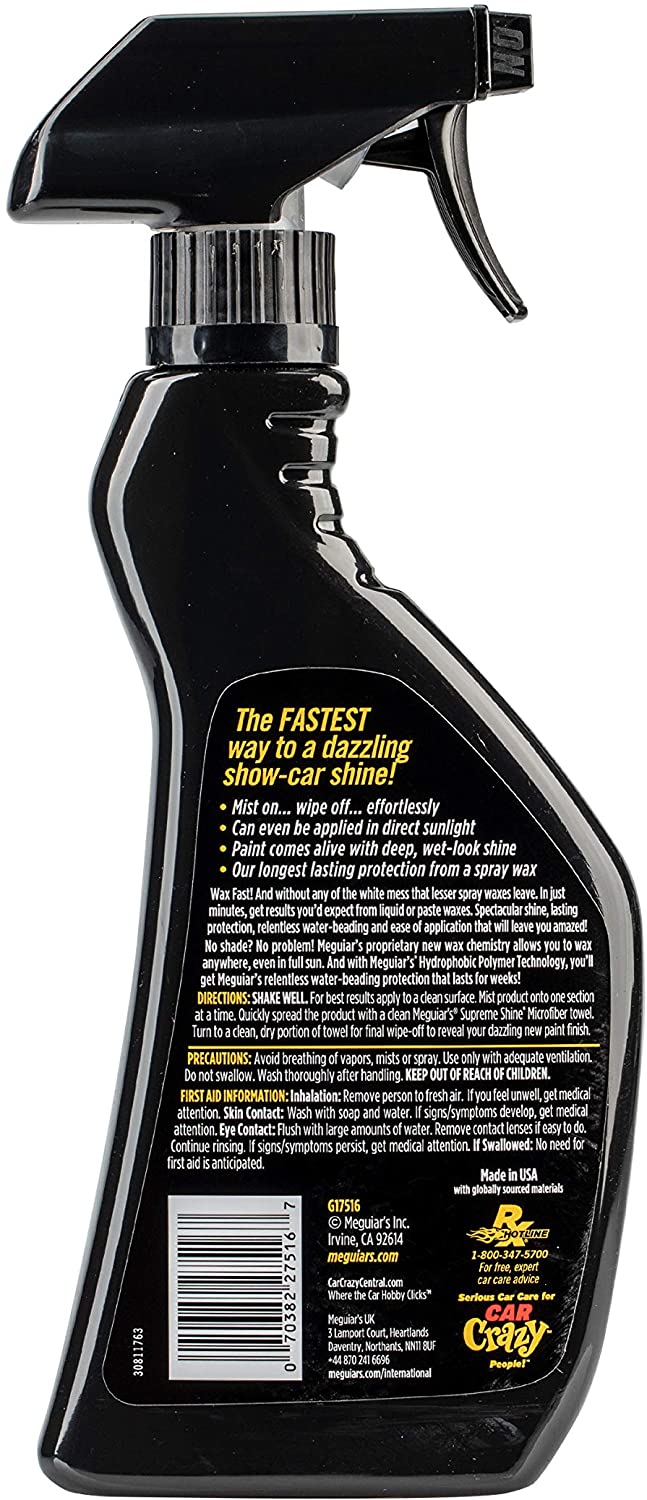 Meguiar's G17516 Ultimate Quik Wax, 15.2 Fluid Ounces