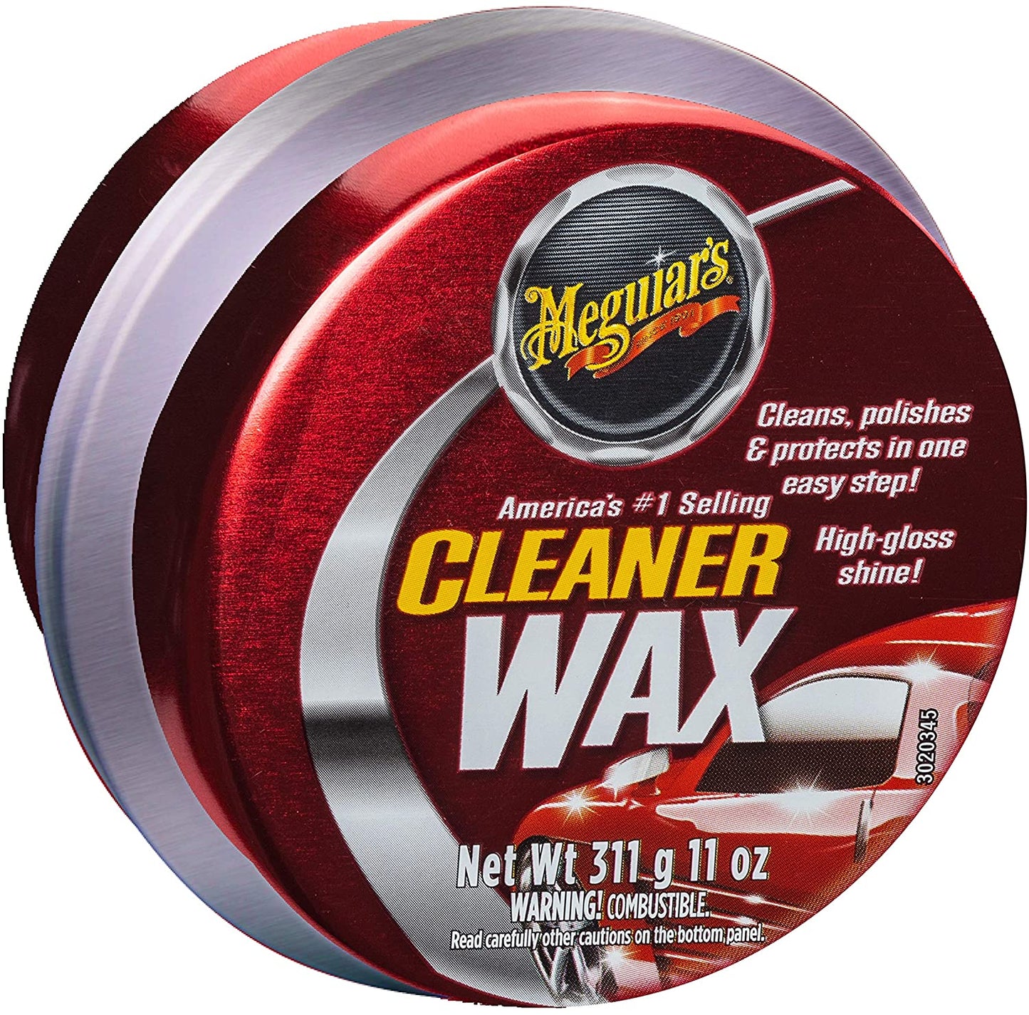 Meguiar's A1214 Cleaner Wax, Paste, 325ml