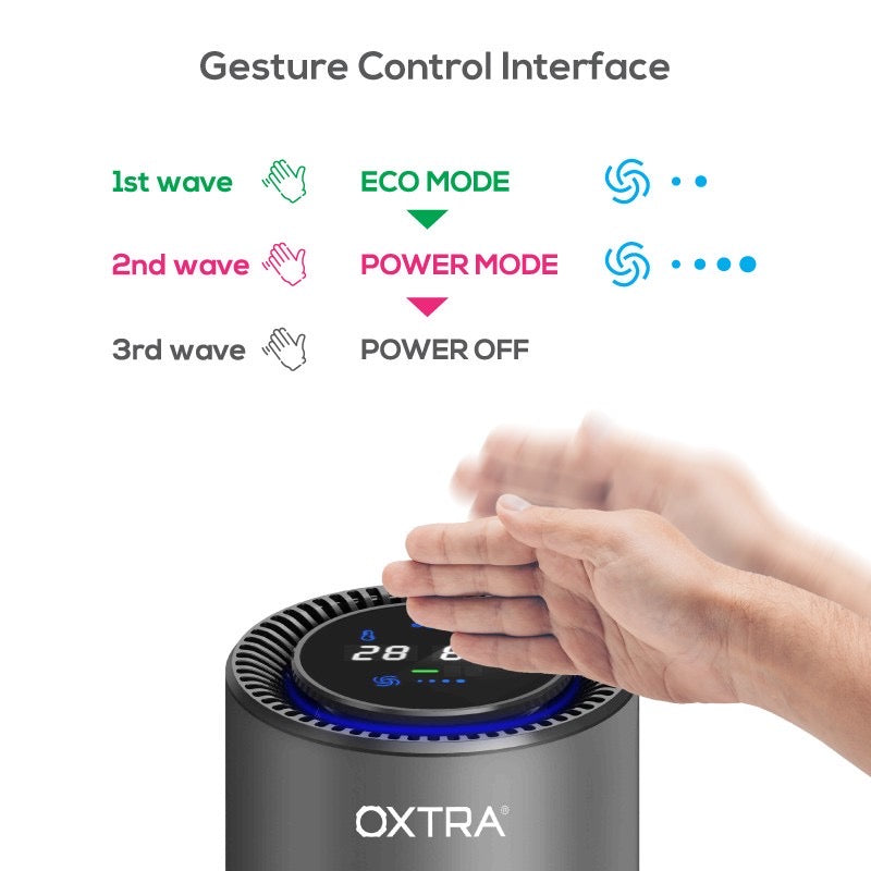 Oxtra Motion-Sensing Air Purifier