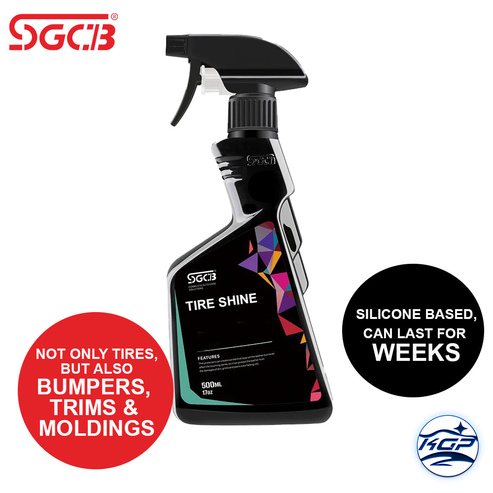 SGCB Natural Shine Tire Shine ( Silicone Based) 500ml